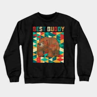 Best Buddy Bear Crewneck Sweatshirt